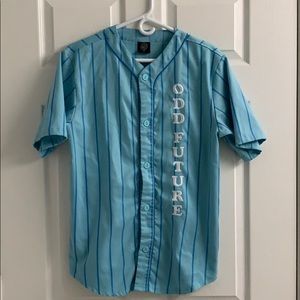 OddFuture blue baseball tee